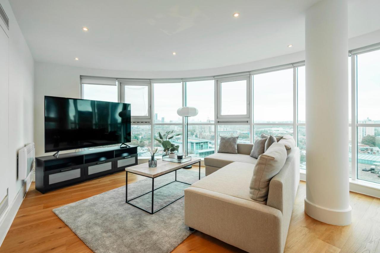 Vauxhall Skyline Apartment Londen Buitenkant foto